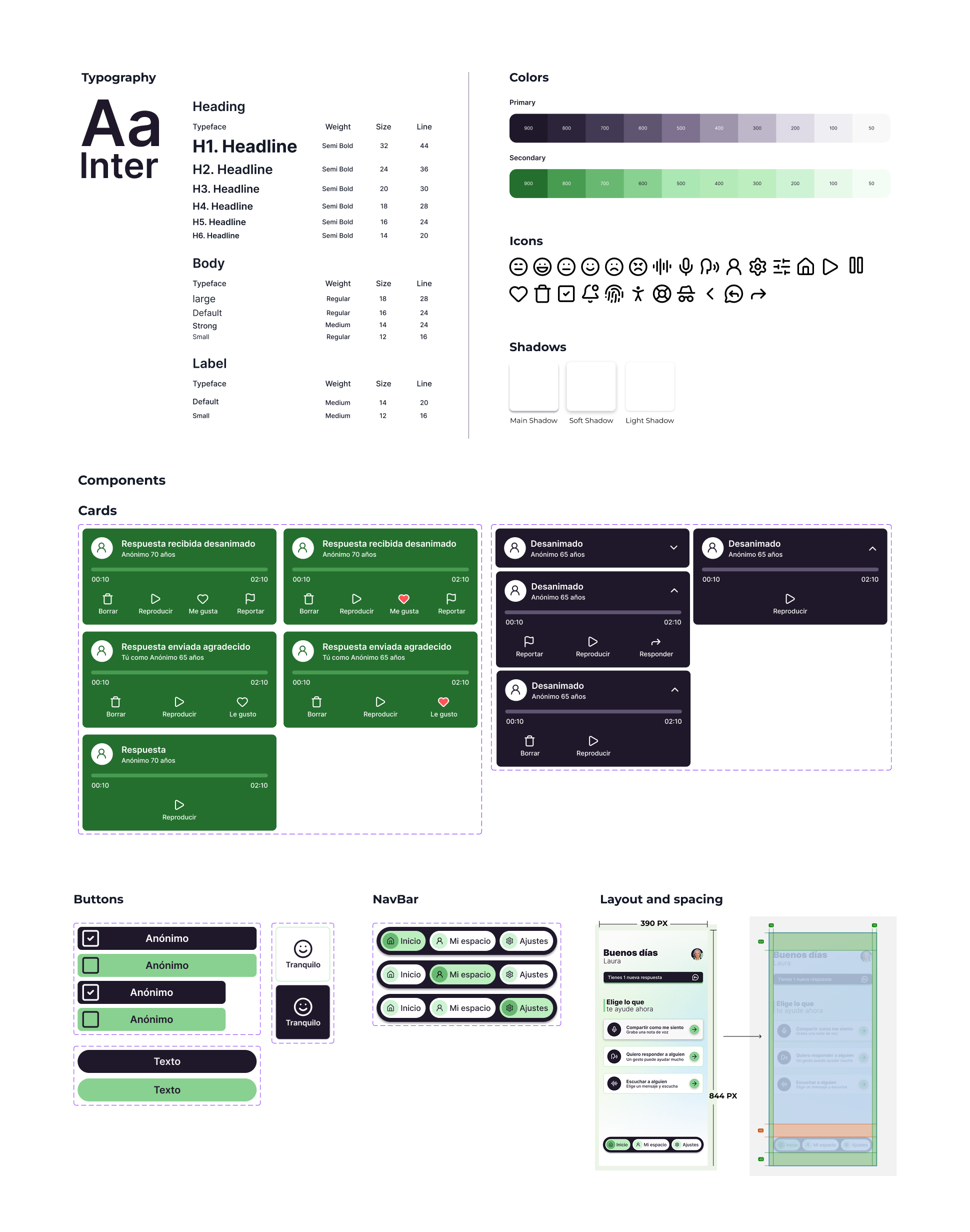 Hablemus UI kit